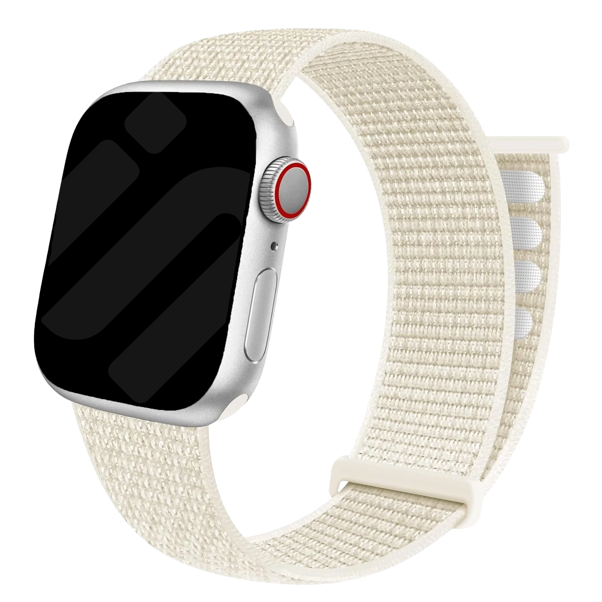 Bracelet Apple Watch nylon (lumière stellaire)