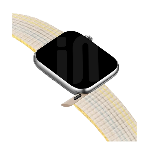 Bracelet Apple Watch nylon (lumière stellaire melange)