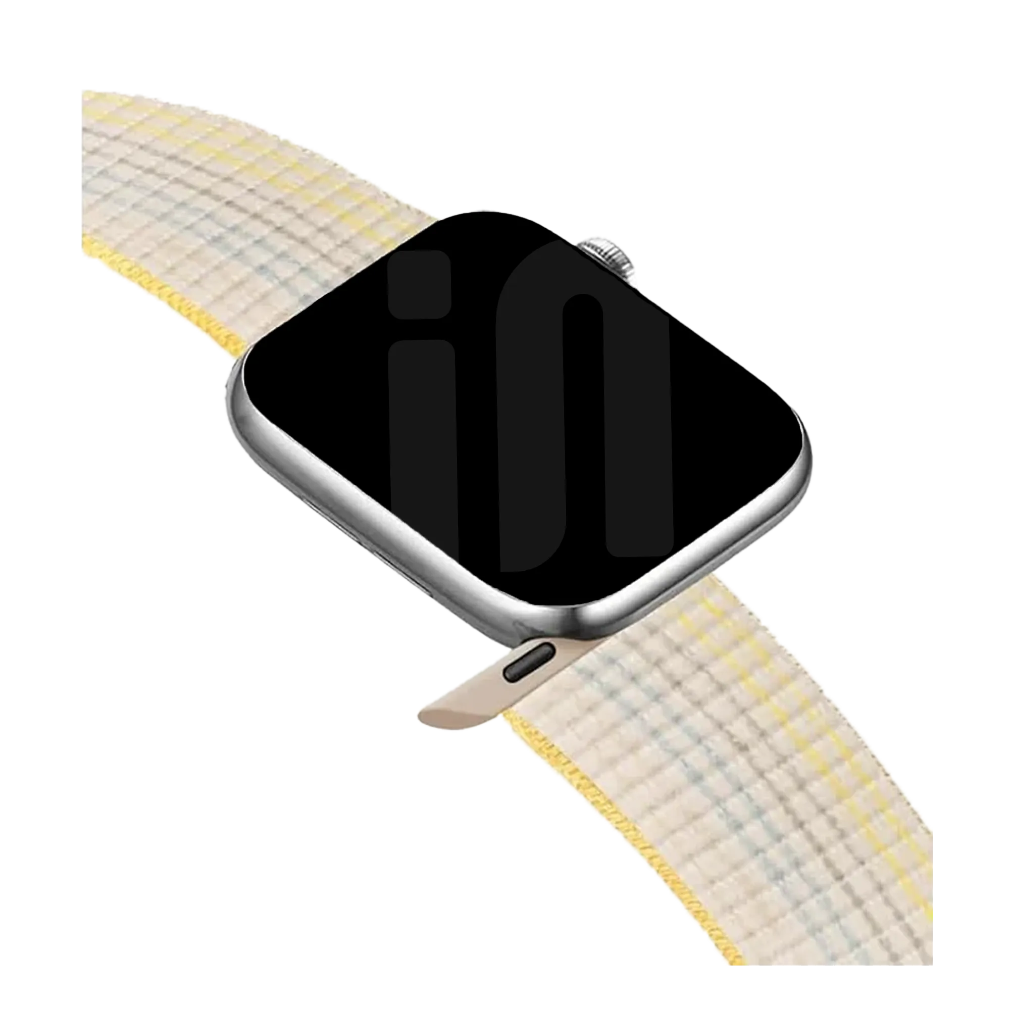 Bracelet Apple Watch nylon (lumière stellaire melange)
