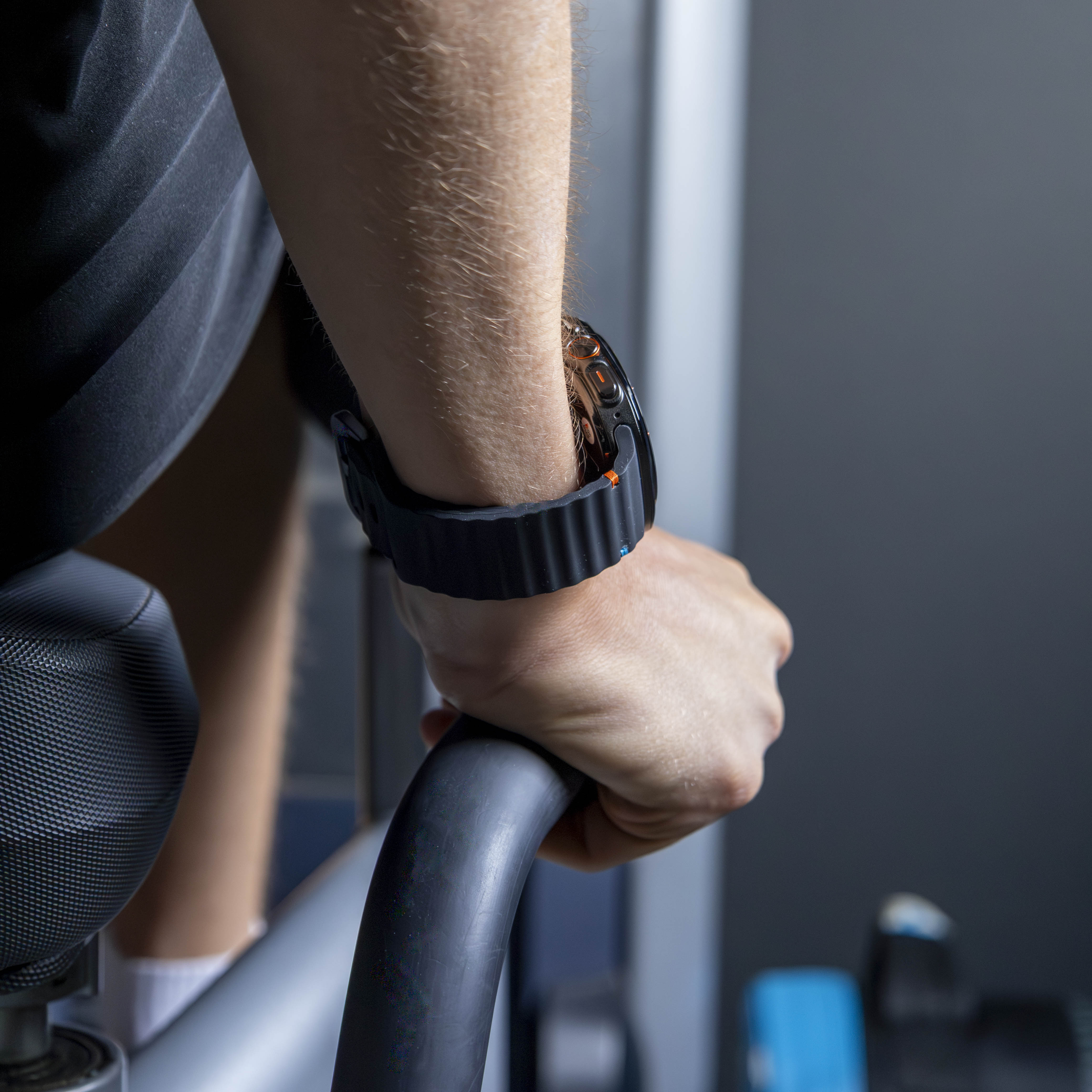 Samsung Galaxy Watch Ultra Wave Silicone Strap (Black)