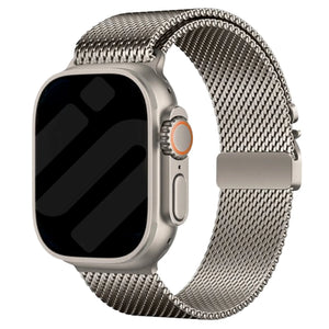 Bracelet Milanais Modern Apple Watch (titane)
