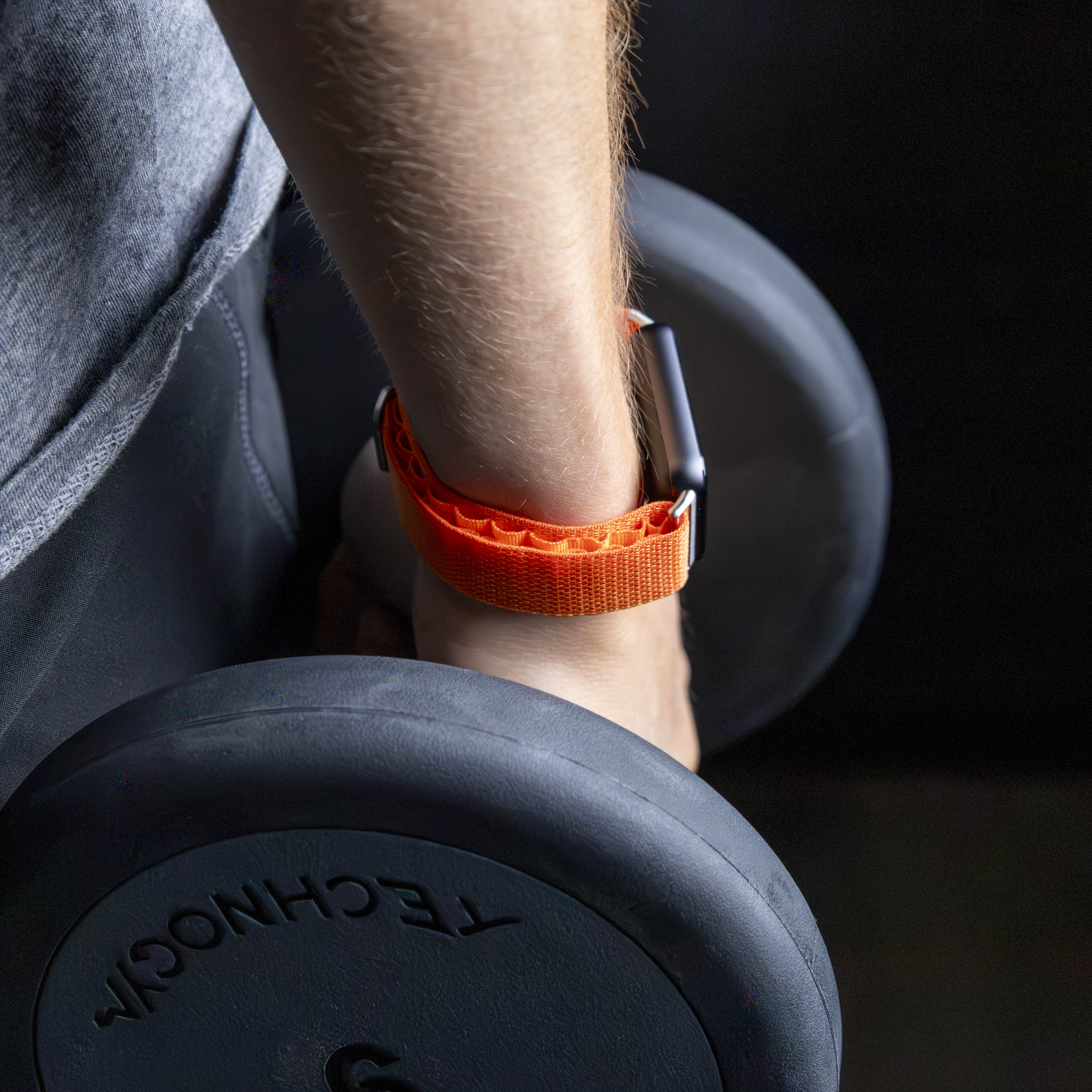 Bracelet nylon alpine Samsung Galaxy Fit 3 (orange)