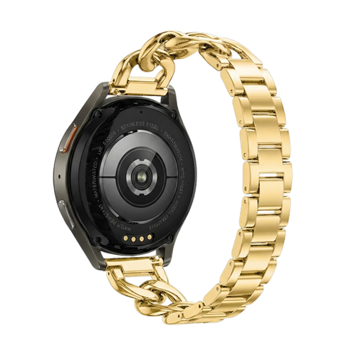 Samsung Galaxy Watch 3 41mm Steel Chain Strap (Gold)