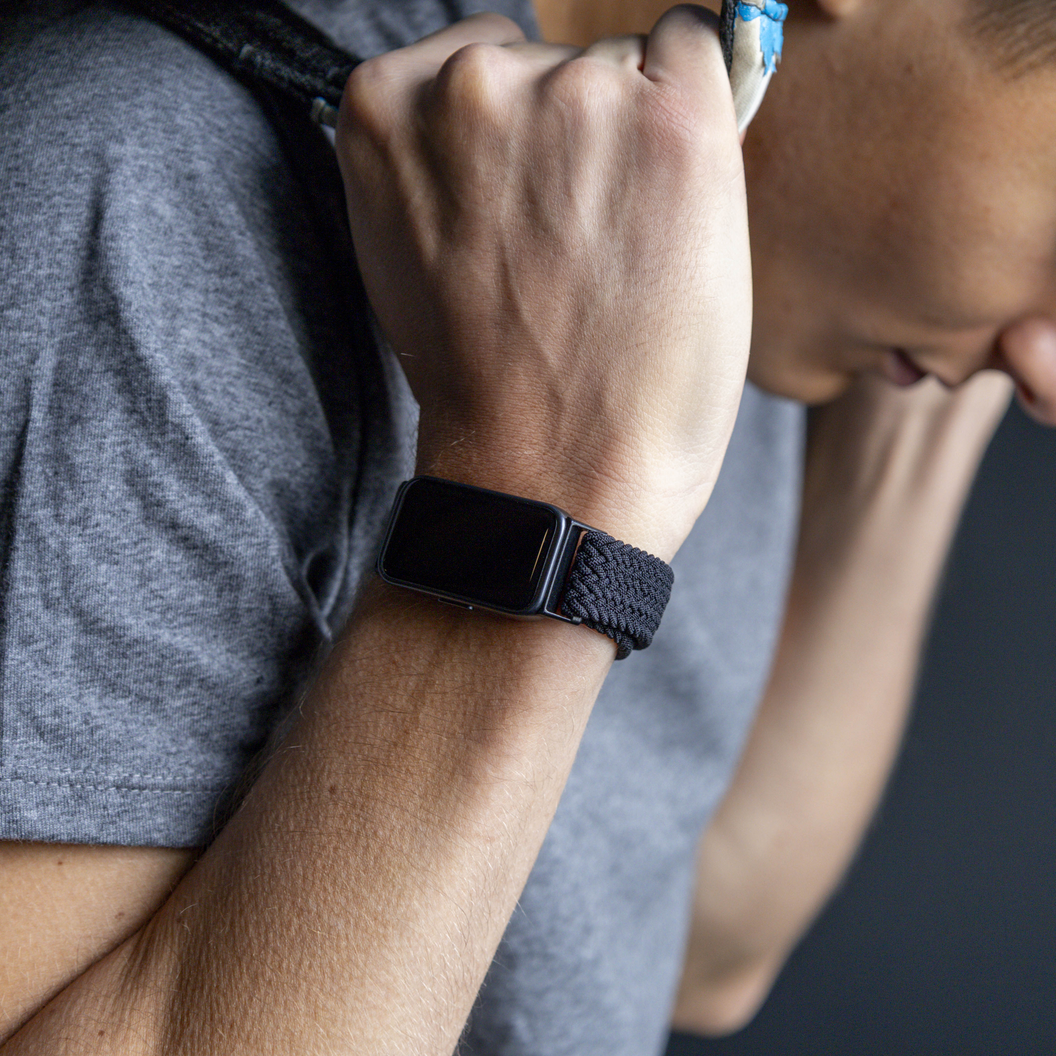 Huawei Band 10 Woven Strap (Black)