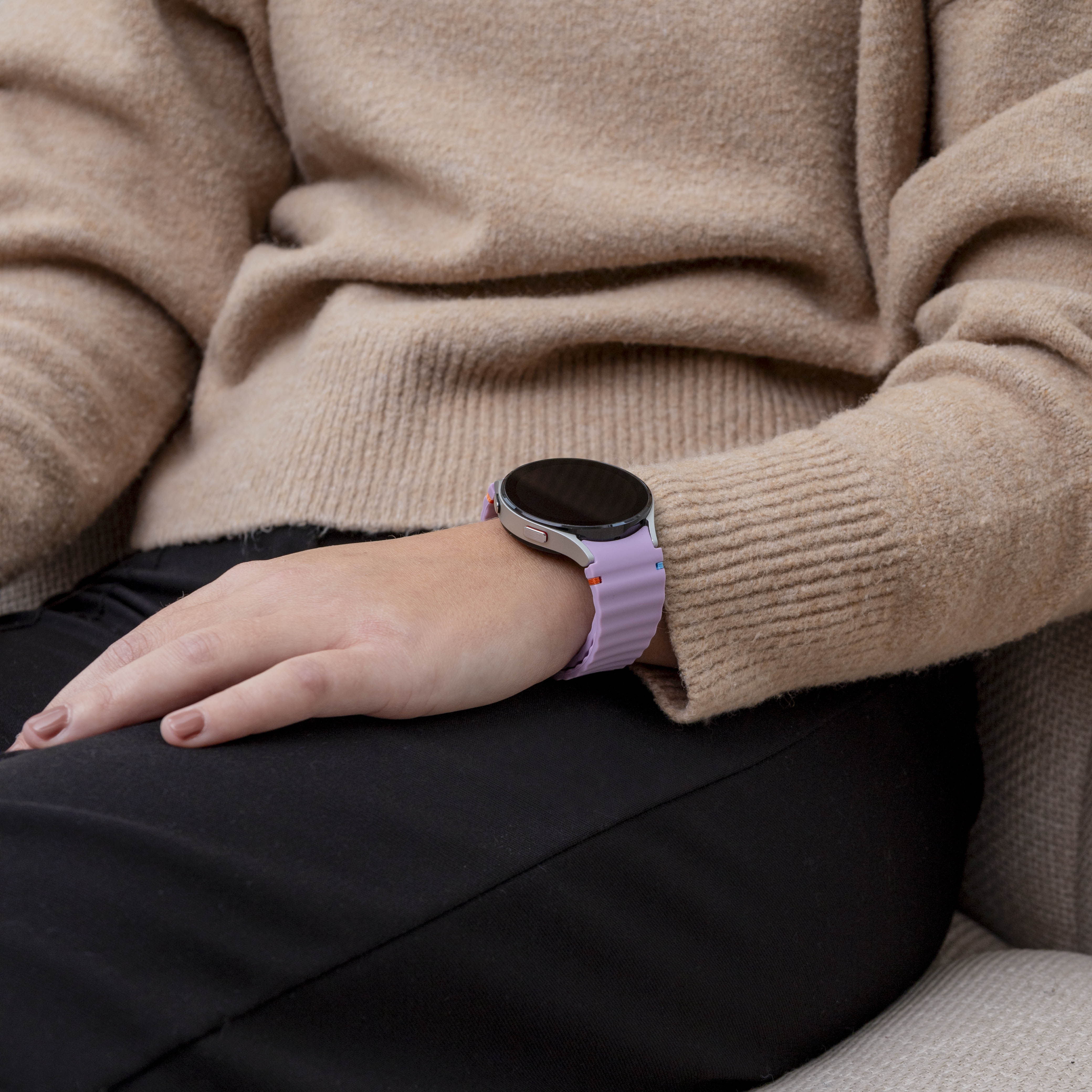 Samsung Galaxy Watch 7 - 44mm Wave Strap (Lavender)