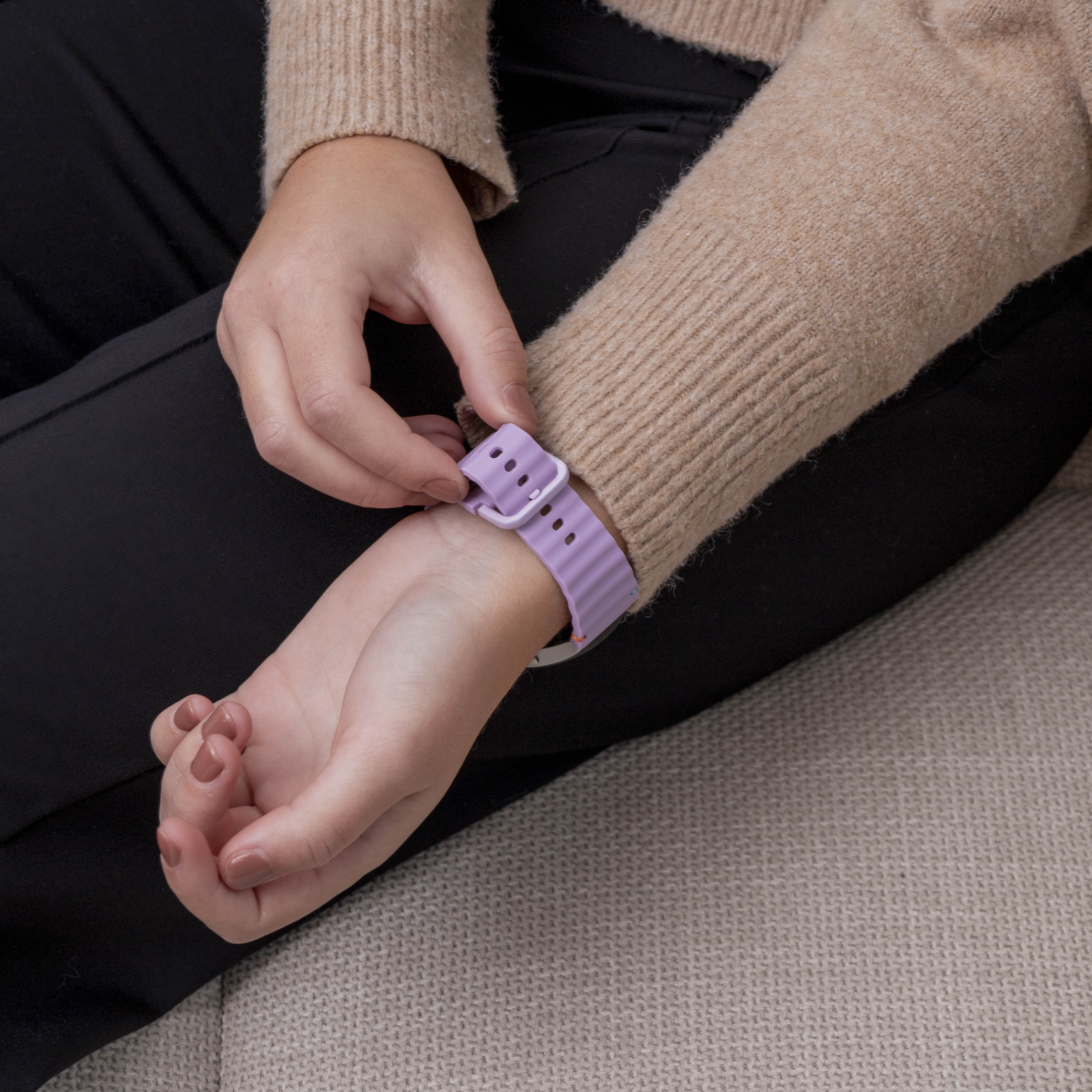 Samsung Galaxy Watch 7 - 44mm Wave Strap (Lavender)