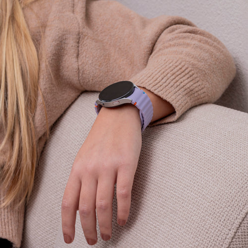 Bracelet Wave Samsung Galaxy Watch 7 - 40mm (violet clair)