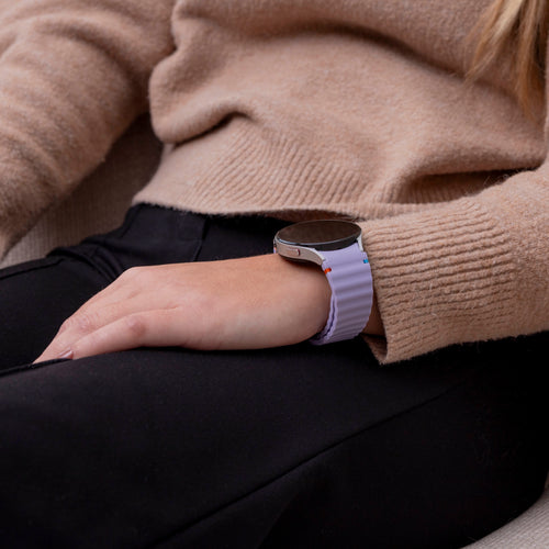 Bracelet Wave Samsung Galaxy Watch 7 - 40mm (violet clair)