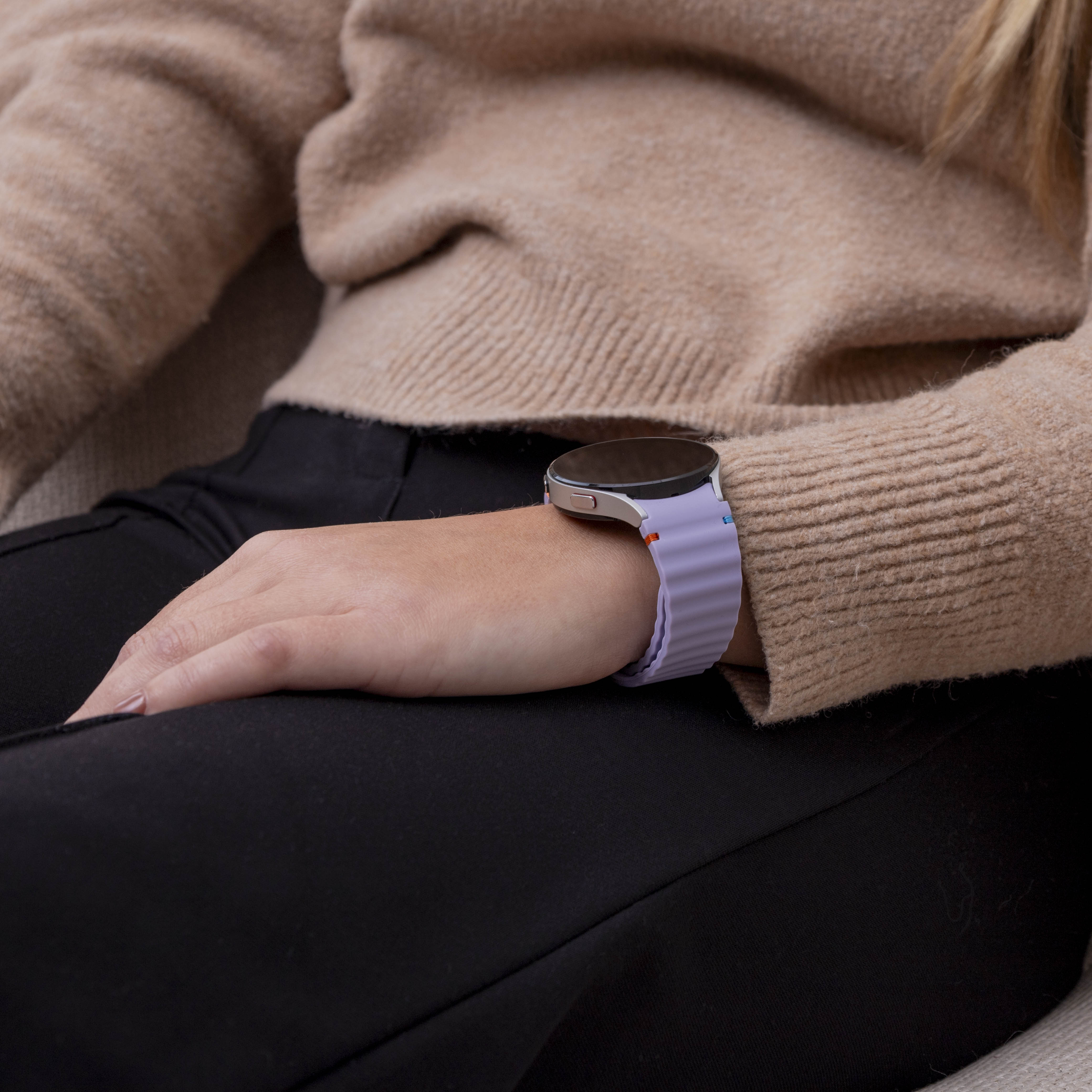 Bracelet Wave Samsung Galaxy Watch 6 - 44mm (violet clair)