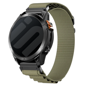 Garmin Quatix 8 Pro - 47mm Alpine Strap (Olive Green)