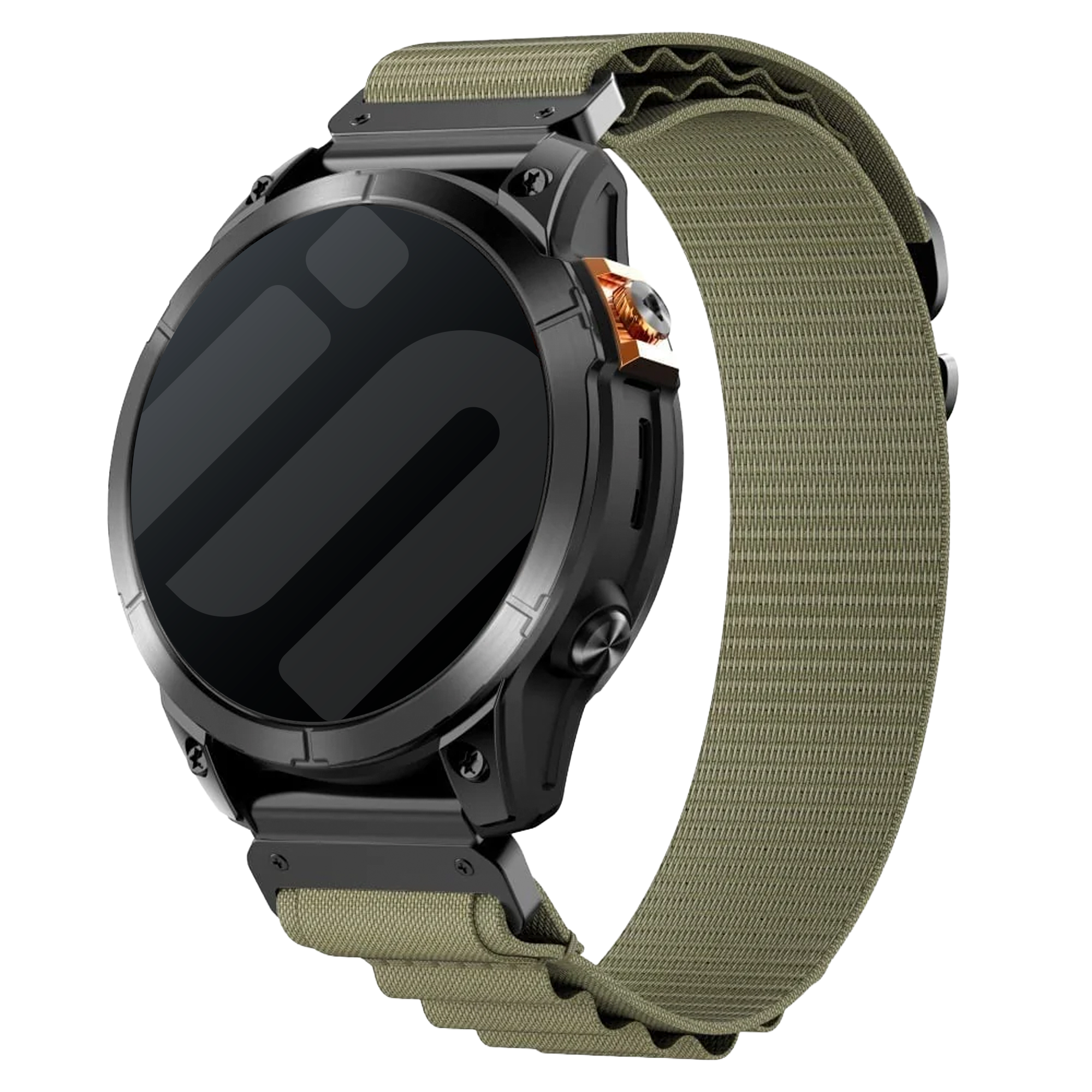 Bracelet Alpine Garmin Tactix 8 - 47mm (vert olive)