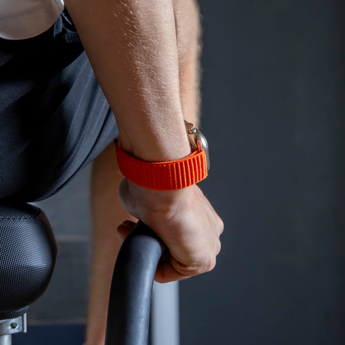 Bracelet nylon ondulé Apple Watch Ultra (orange)