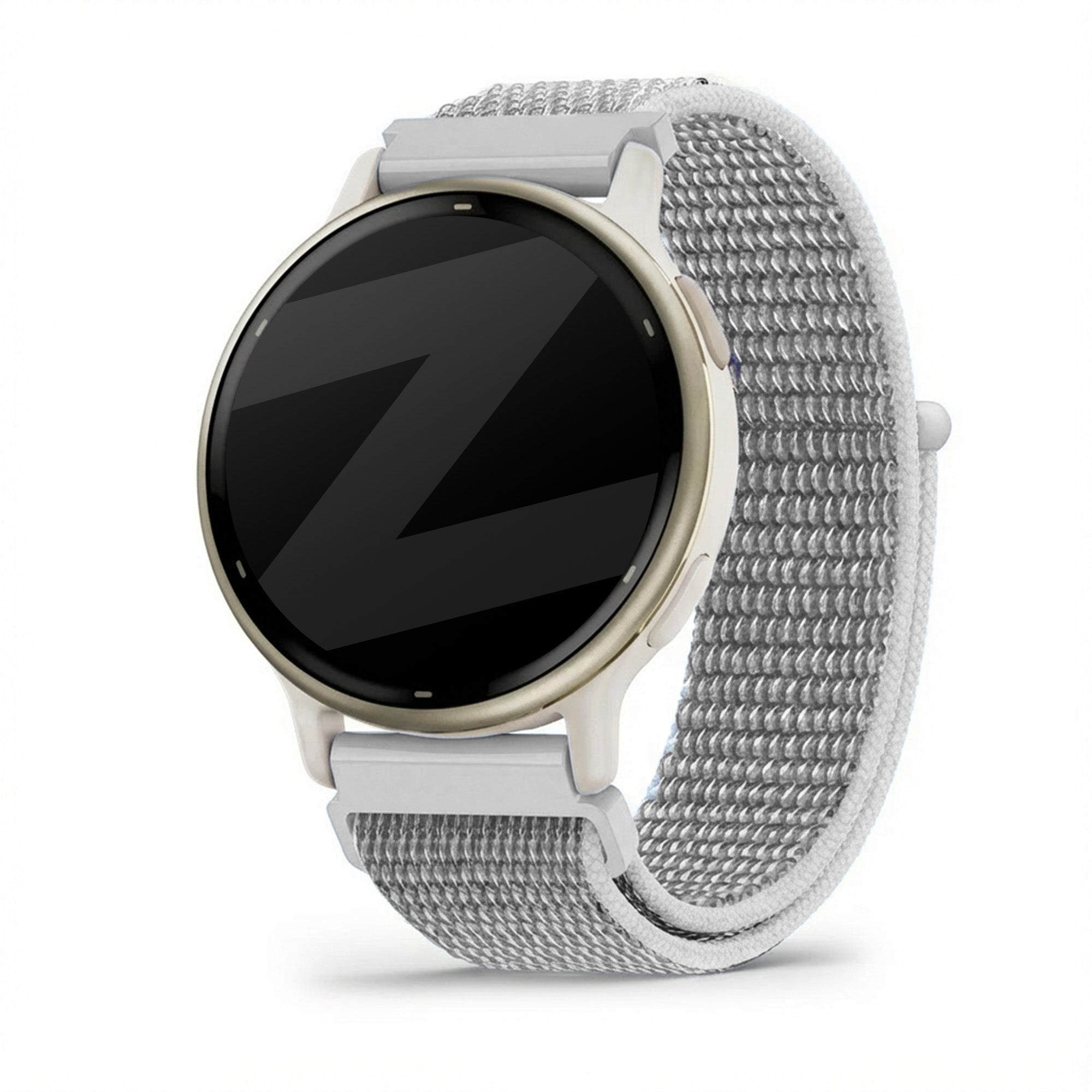 Bandz Bracelet nylon Loop Garmin Vivoactive 5 (gris)