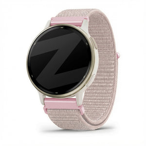 Bandz Bracelet nylon Loop Garmin Vivoactive 5 (rose or)