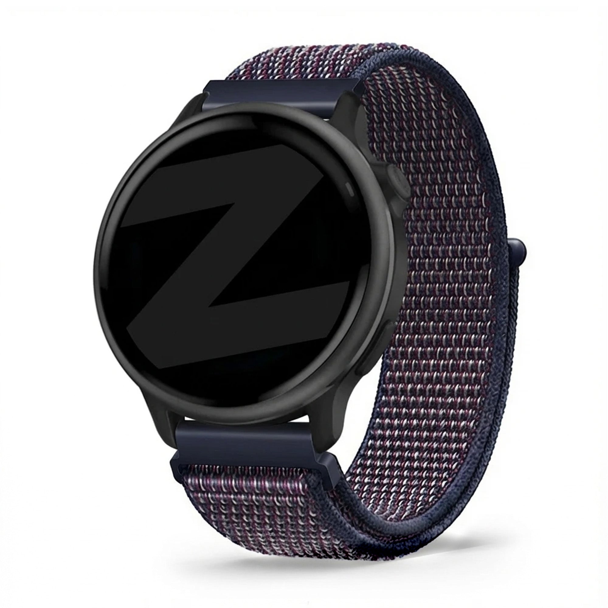 Bandz Bracelet nylon Loop Garmin Vivoactive 6 (bleu indigo)