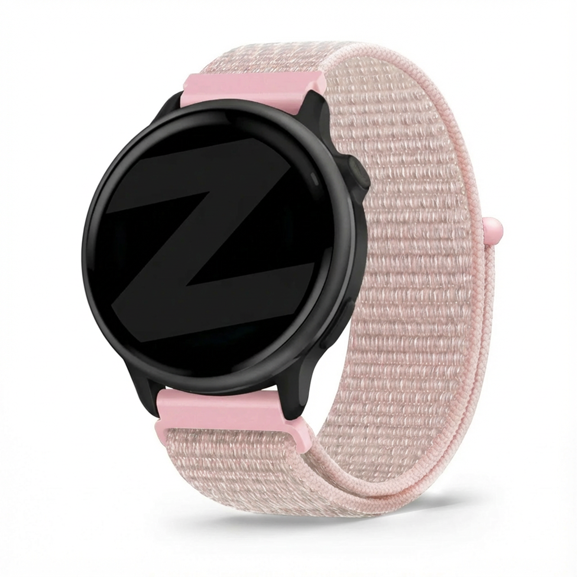Bandz Bracelet nylon Loop Garmin Vivoactive 6 (rose or)