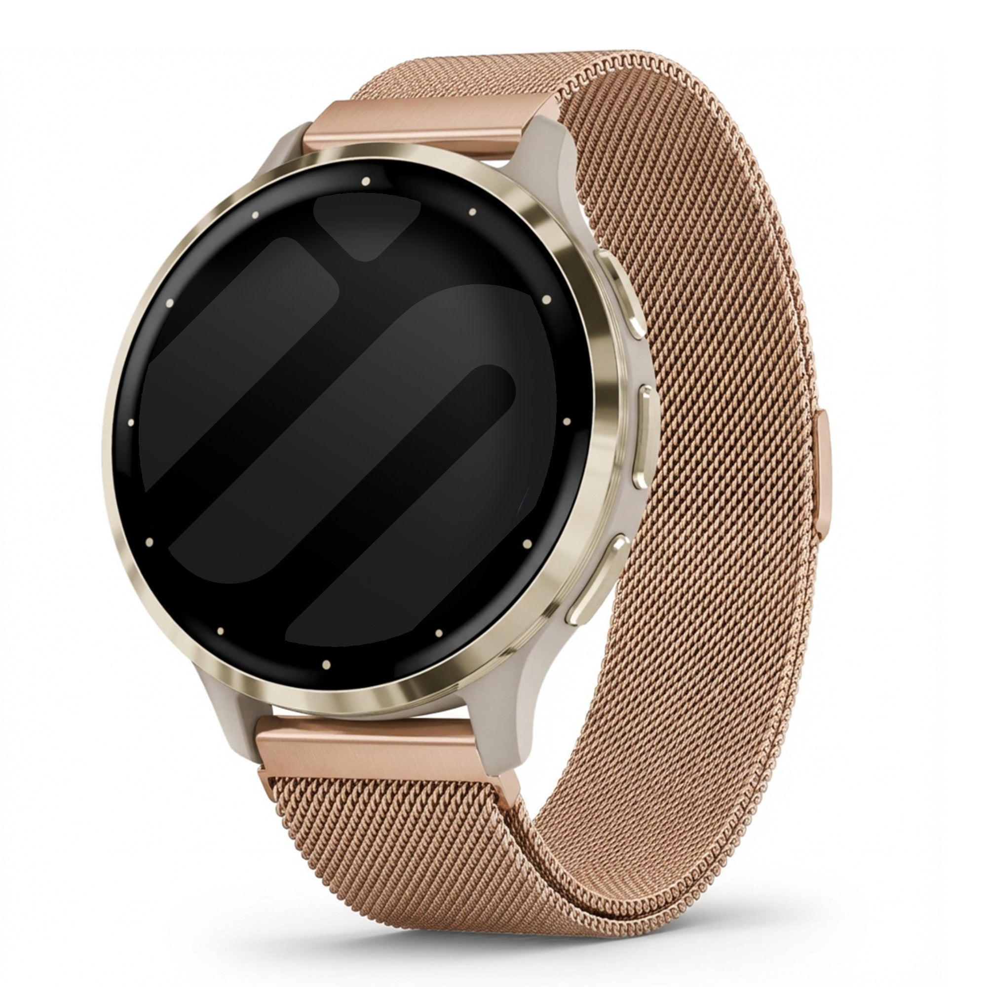 Garmin Venu 3s Milanese Strap (Rose Gold)