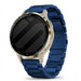 Garmin Venu 3s Steel Strap (Blue)