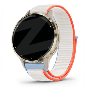 Bandz Bracelet nylon Loop Garmin Venu 3s (blanc lait)