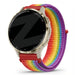 Bandz Bracelet nylon Loop Garmin Venu 3s (arc-en-ciel)
