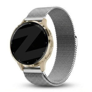 Bandz Bracelet milanais Loop Garmin Venu 3s (argent)