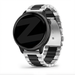 Bandz Bracelet acier 'Classic' Garmin Vivoactive 6 (argent/noir)