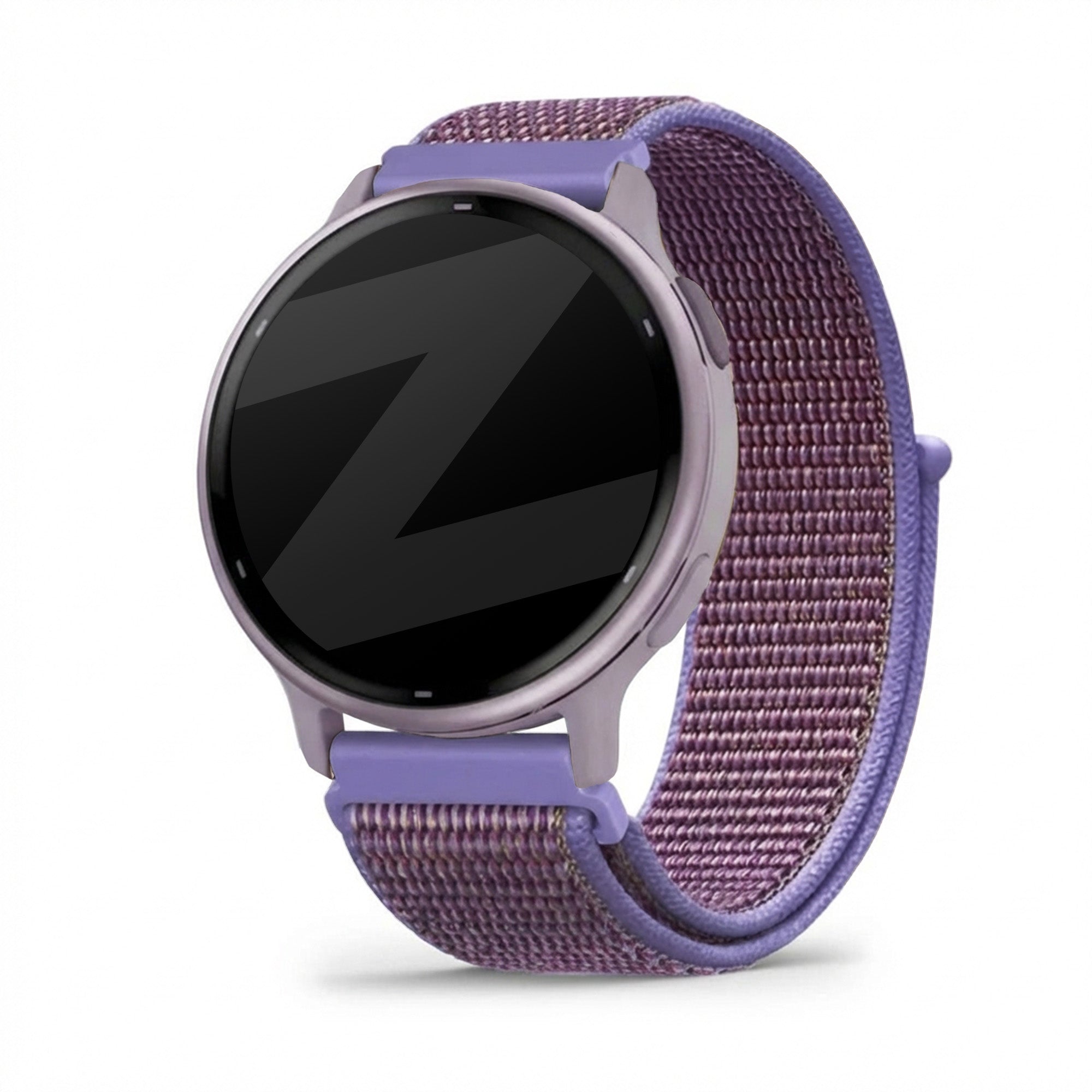 Bandz Bracelet nylon loop Garmin Vivoactive 5 (lila)