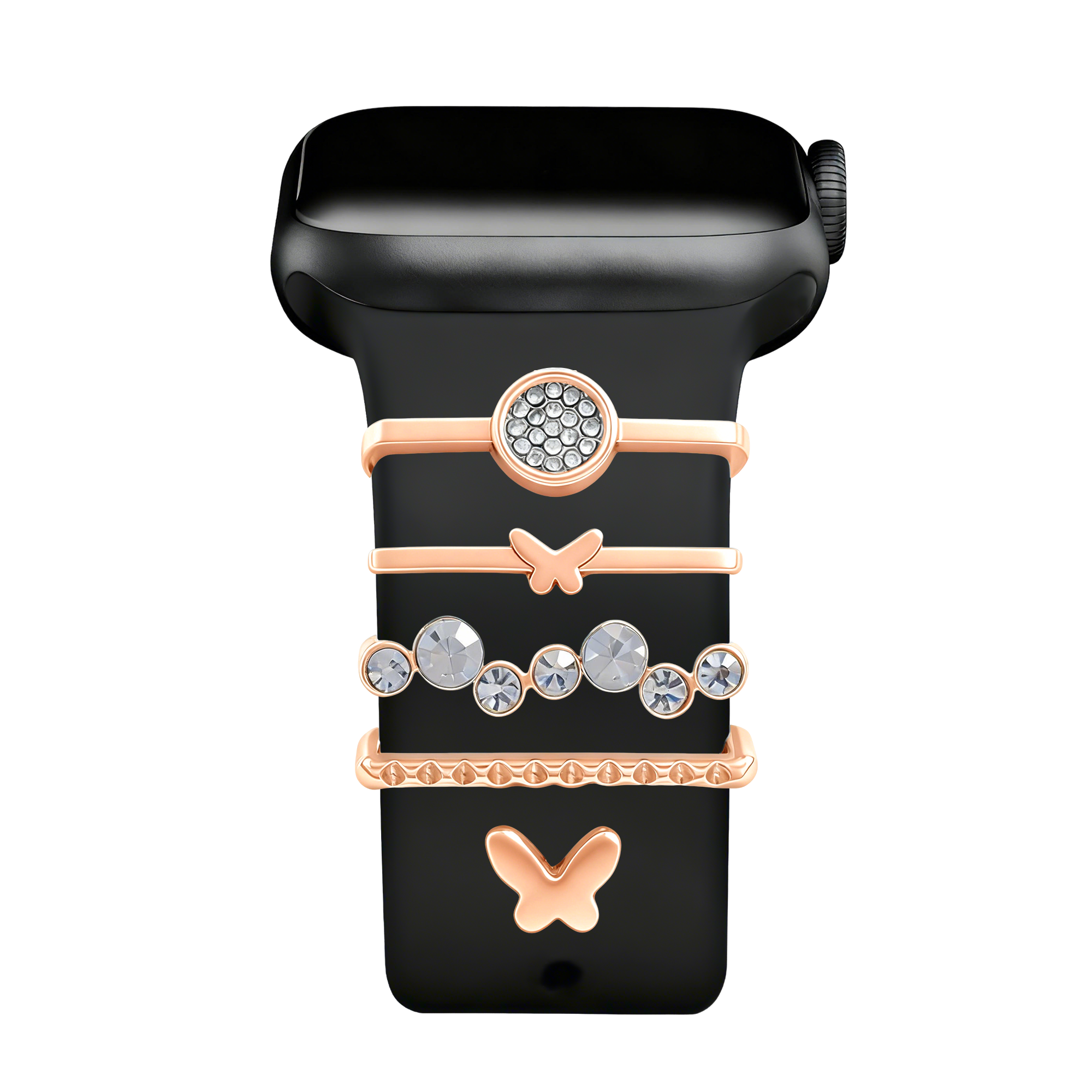 Watch Strap Charm - Butterfly (Rose Gold)