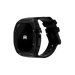 Reqior Boîtier en polymère et acier avec bracelet en caoutchouc Apple Watch 45mm (noir)