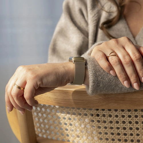 Bracelet Milanais Fitbit Charge 6 (champagne)