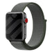 Bracelet nylon Apple Watch (vert)