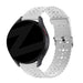 Bandz Bracelet silicone aéré ICE Smart 3.0 Rectangular 1.78 (blanc)