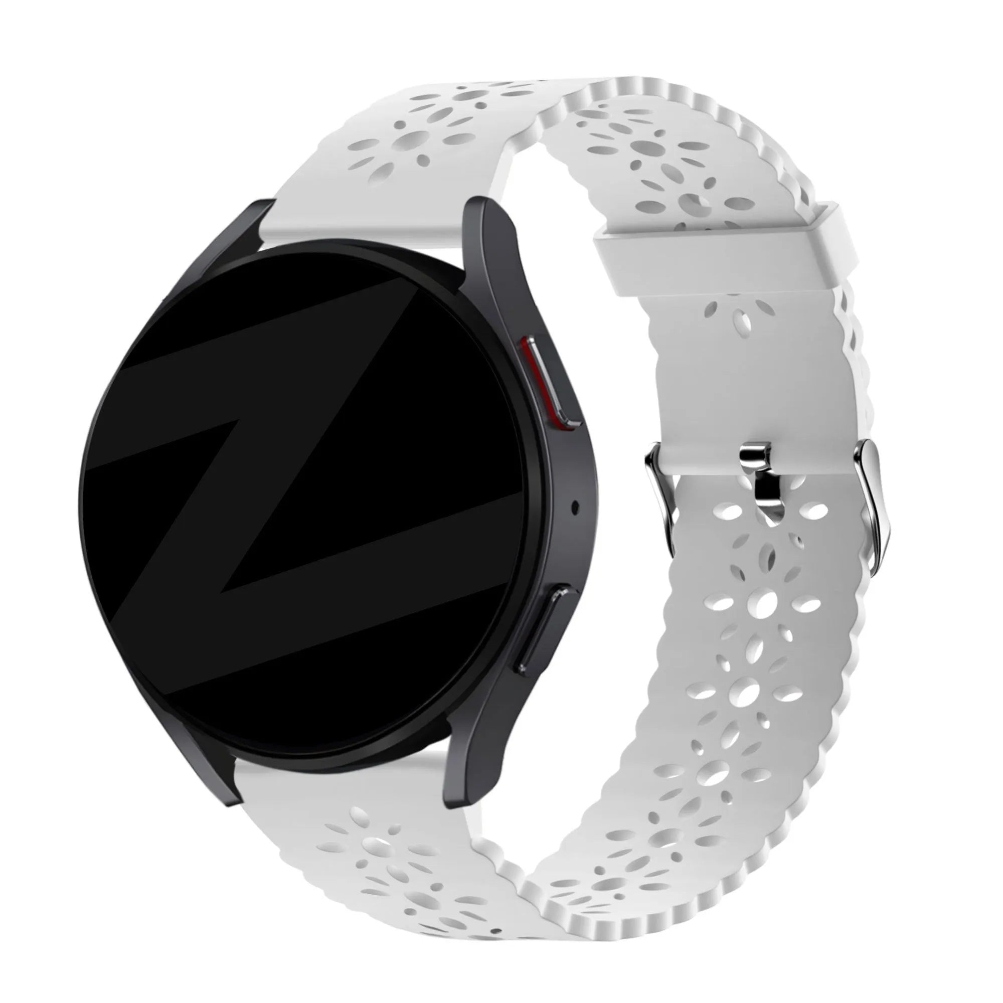 Bandz Bracelet silicone avec motif Coros Apex 2 (blanc)