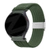 Bandz Bracelet nylon tressé Withings ScanWatch Nova (vert olive)