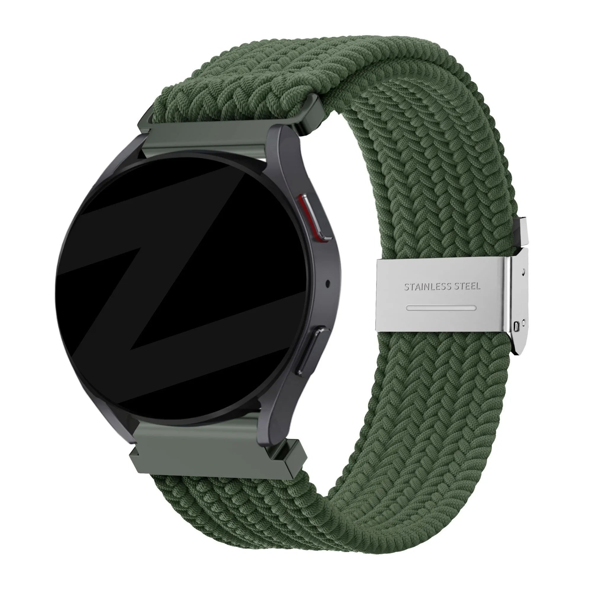 Bandz Suunto 9 Peak Pro Woven Nylon Strap (Olive Green)