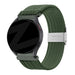 Bandz Bracelet nylon tissé Suunto 9 Peak Pro (olive)