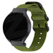 Bandz Huawei Watch GT 2 Pro Buckled Nylon Strap (Green)