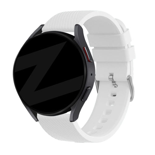 Bandz Bracelet silicone 'Deluxe' Amazfit Balance 2 (blanc)