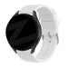 Bandz Bracelet silicone "Deluxe" Amazfit GTR 3 (Pro) (blanc)