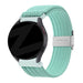 Bandz Bracelet nylon tressé Samsung Galaxy Watch 7 - 44mm (turquoise)