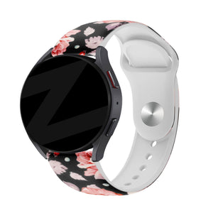 Bandz Coros Apex 2 Silicone Strap 'Flowers'