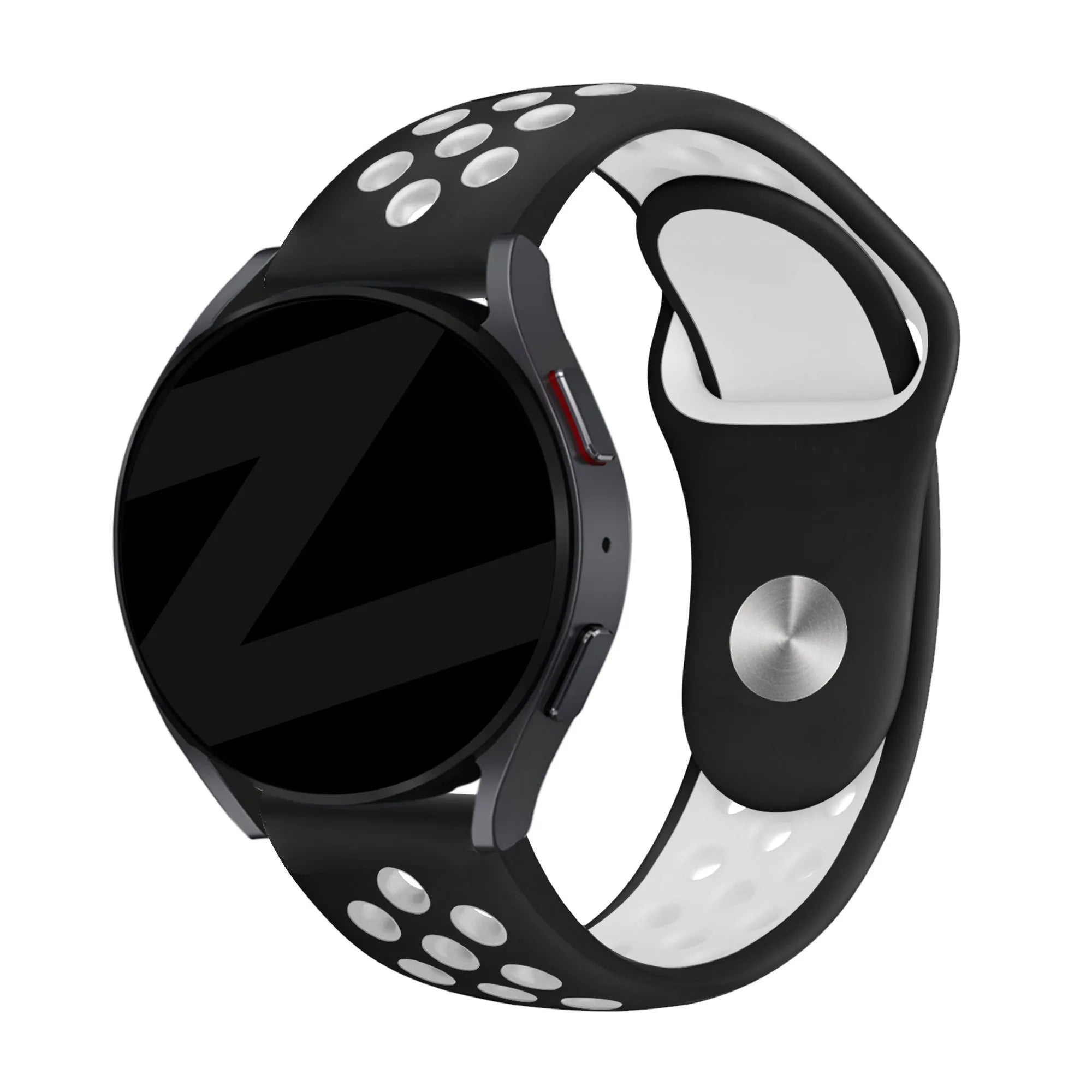 Bandz Bracelet sport 'Deluxe' ICE Smart 3.0 Rectangular 1.78 (noir/blanc)