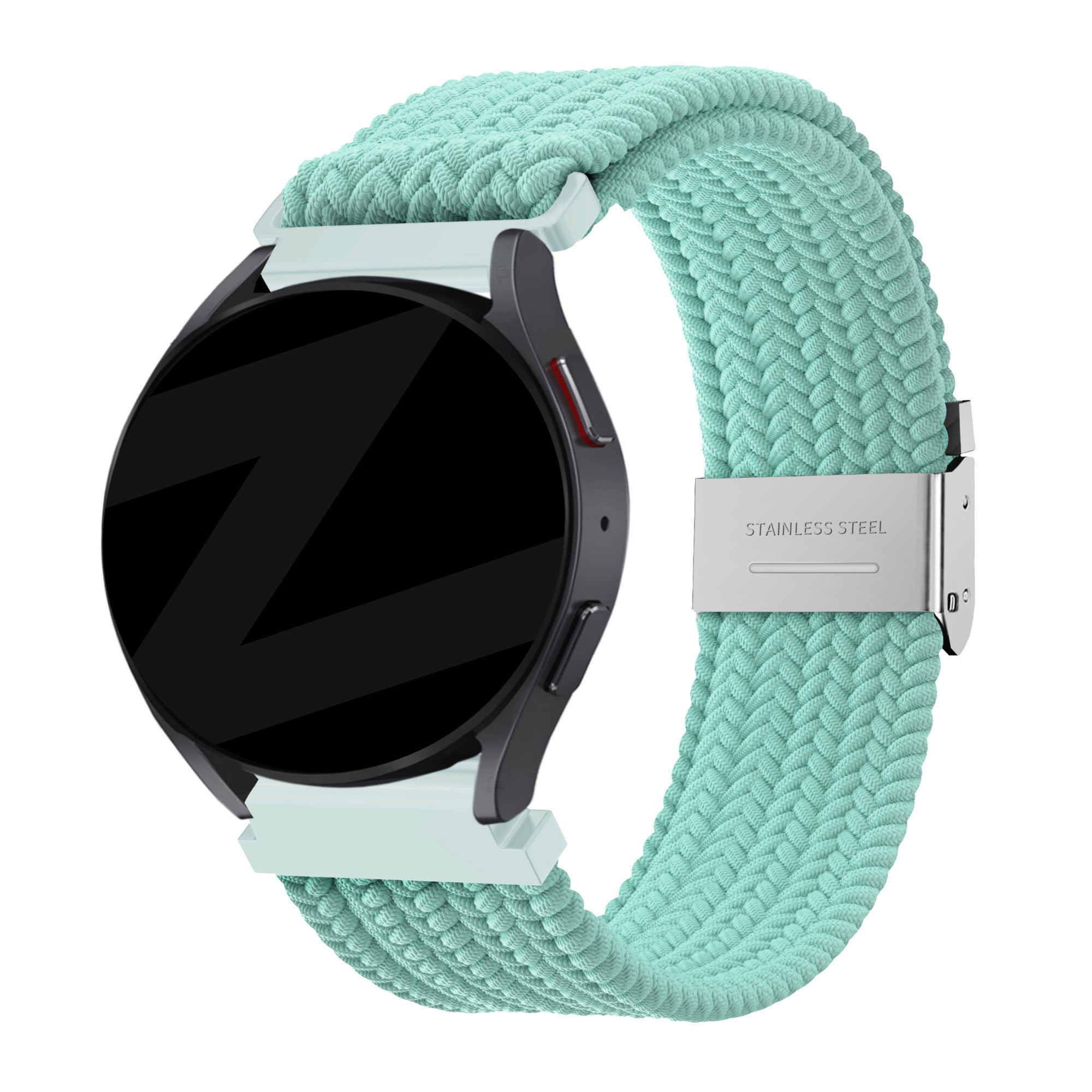 Bandz Bracelet nylon tressé Garmin Venu (turquoise)