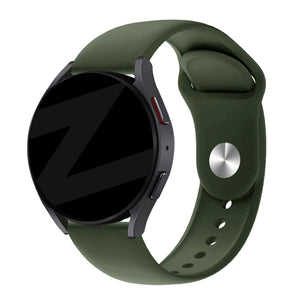 Bandz Actyve Smartwatch 20mm Sport Strap 'Deluxe' (Olive Green)