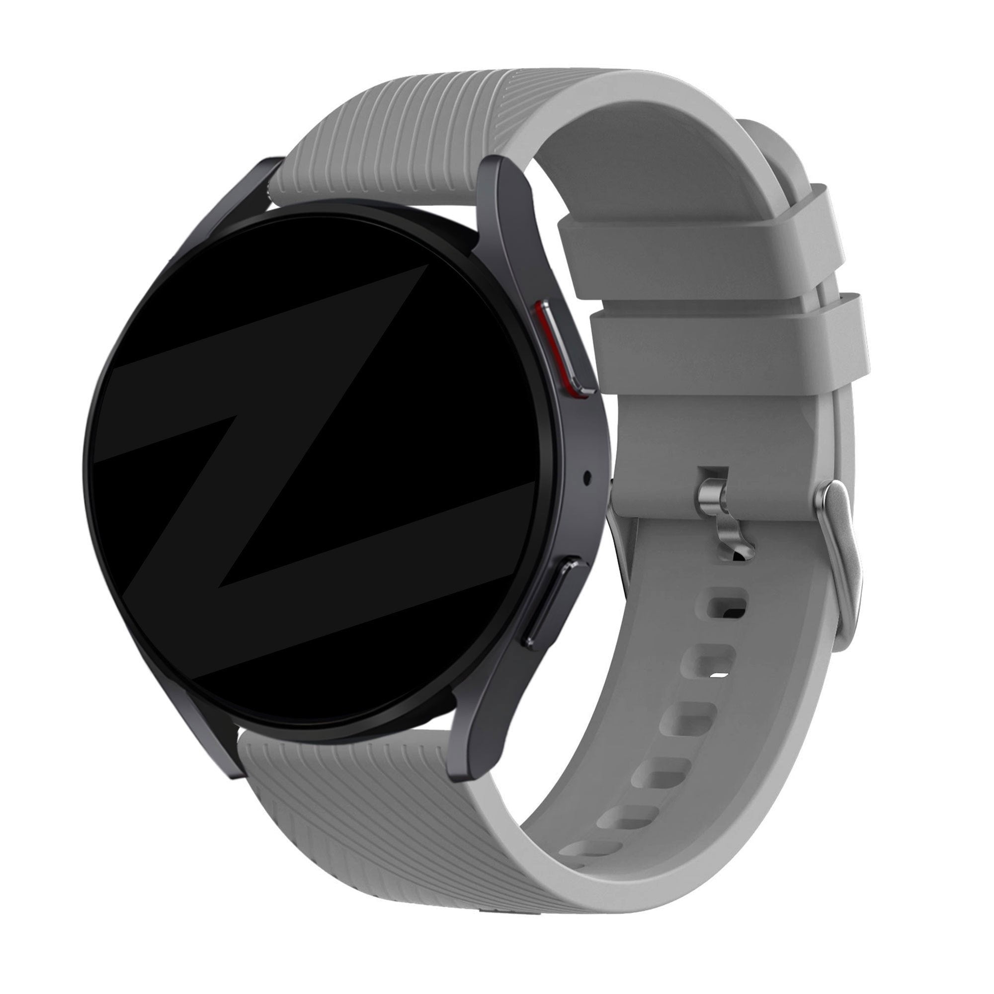Bandz Bracelet silicone 'Deluxe' Amazfit Cheetah 2 Pro (gris)