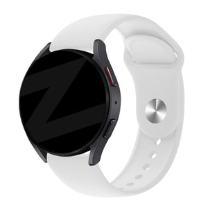 Bandz Bracelet sport 'Deluxe' Amazfit Active 3 Premium (blanc)
