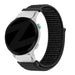 Bandz Bracelet nylon loop Garmin Epix Pro (Gen 2) 47mm (noir)