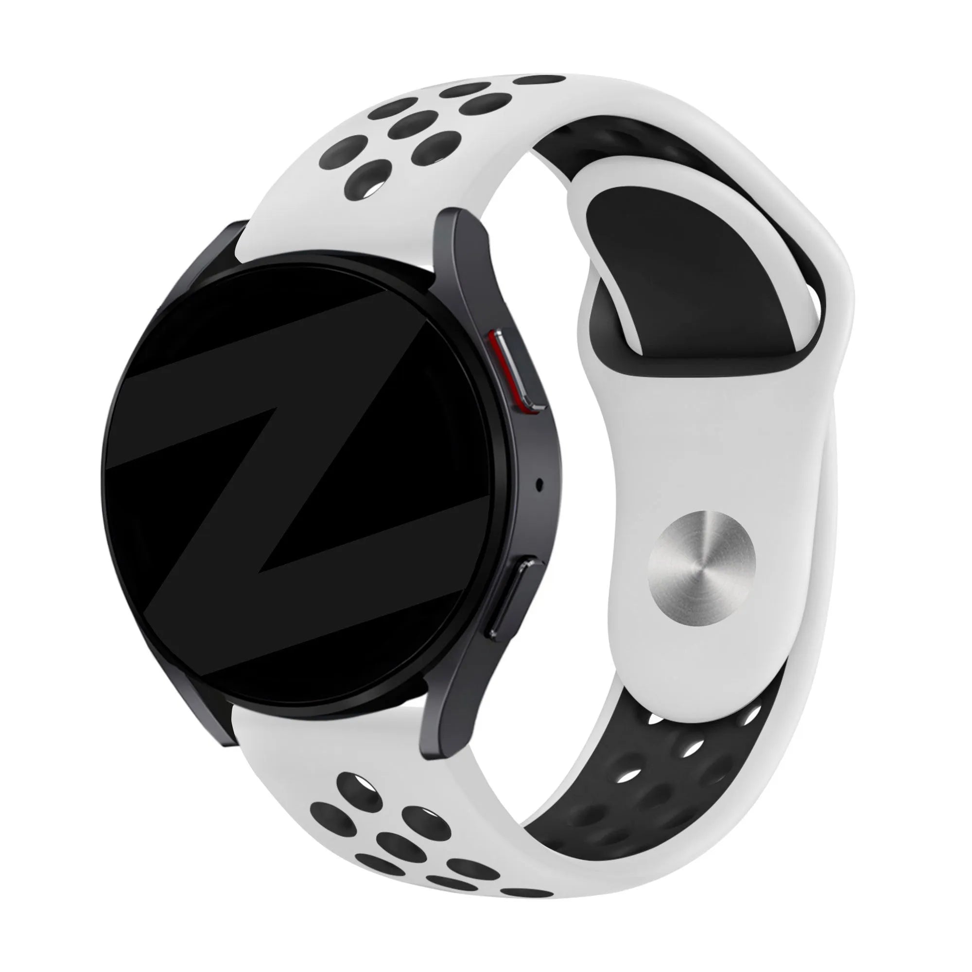 Bandz Bracelet sport 'Deluxe' Coros Pace 2 (blanc/noir)