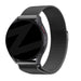 Bandz Amazfit Bip U (Pro) Milanese Loop Strap (Black)
