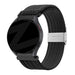Bandz Garmin Forerunner 245 Woven Nylon Strap (Black)